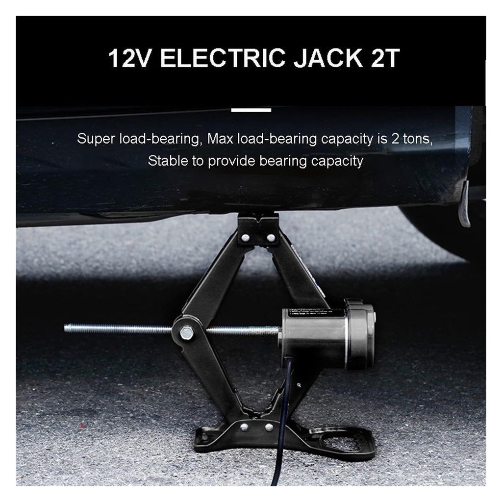 12V 2T Car Jack Electric Lifting Portable Machinisms Lift Wheel Disassembly Aids Auto Repair Tools Fast Safe Lifting