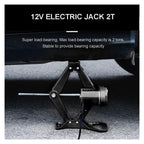 12V 2T Car Jack Electric Lifting Portable Machinisms Lift Wheel Disassembly Aids Auto Repair Tools Fast Safe Lifting