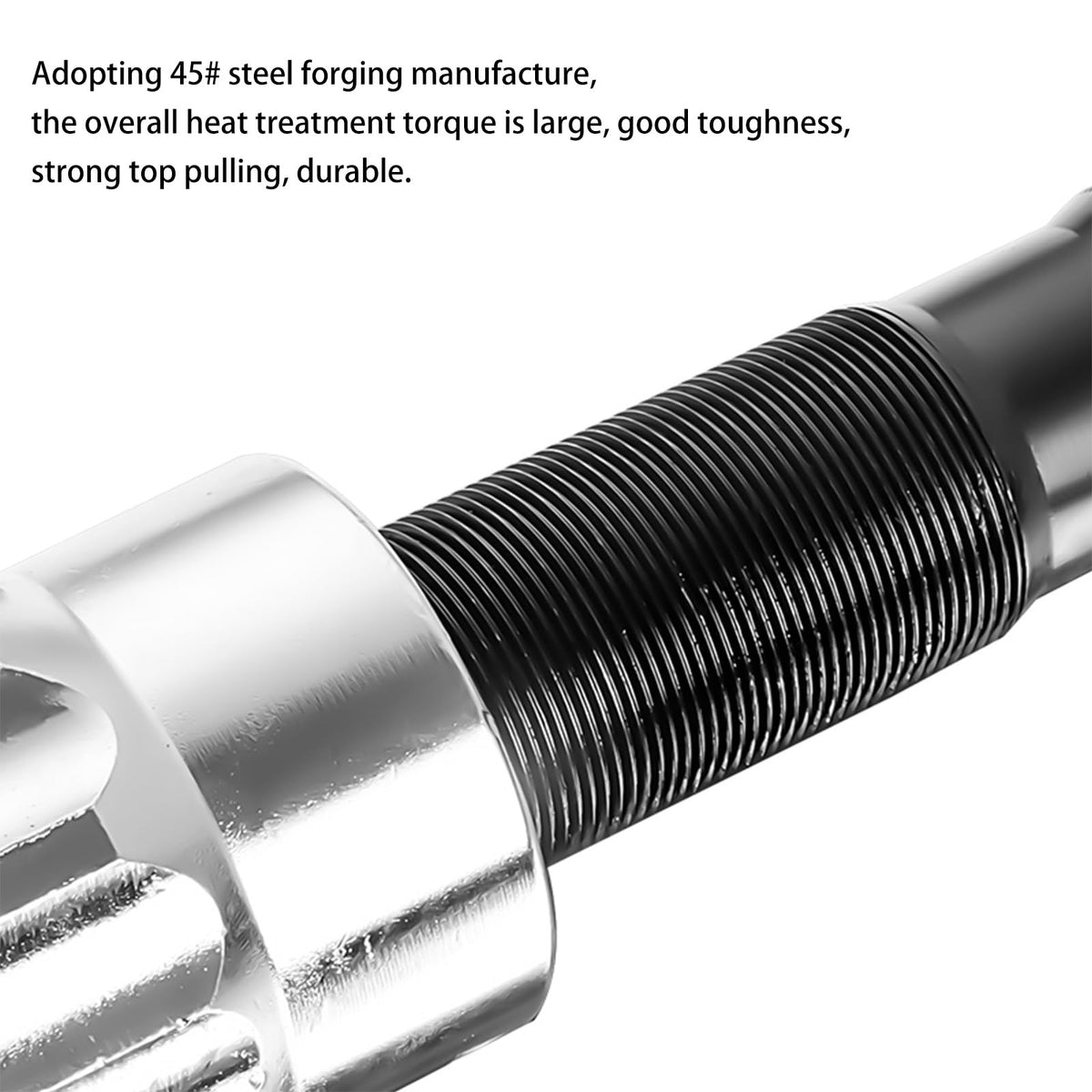 Hydraulic Wheel Hub Tool Kit, Wheel Removal Extractor & Disassembly Tool, Drive Press Shaft Puller for 4 or 5 Hole Hubs, 96-125mm Compatible