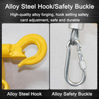 Retractable Spring Balancer, Tool Balancer with Hook and Wire Rope, for 1.5m Length Fixtures Hanging Tool Holder, for Assembly Line, Workshop and Automotive Equipment, Multifunctio(5-9kg)