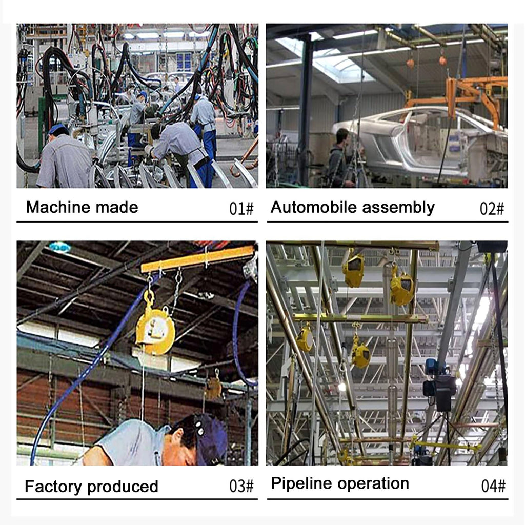 Retractable Spring Balancer,Tower Self-Locking Balancer, for Assembly Line, Workshop and Automotive Equipment, Multifunctional Auxiliary Tools.(1.6m-15-22kg)