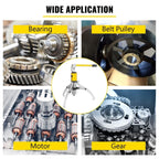 15 Ton Hydraulic Gear Puller, with Adjustable 3 Jaws Wheel Bearing Pulling Separator, Wheel Bearing Hub Removal Tool
