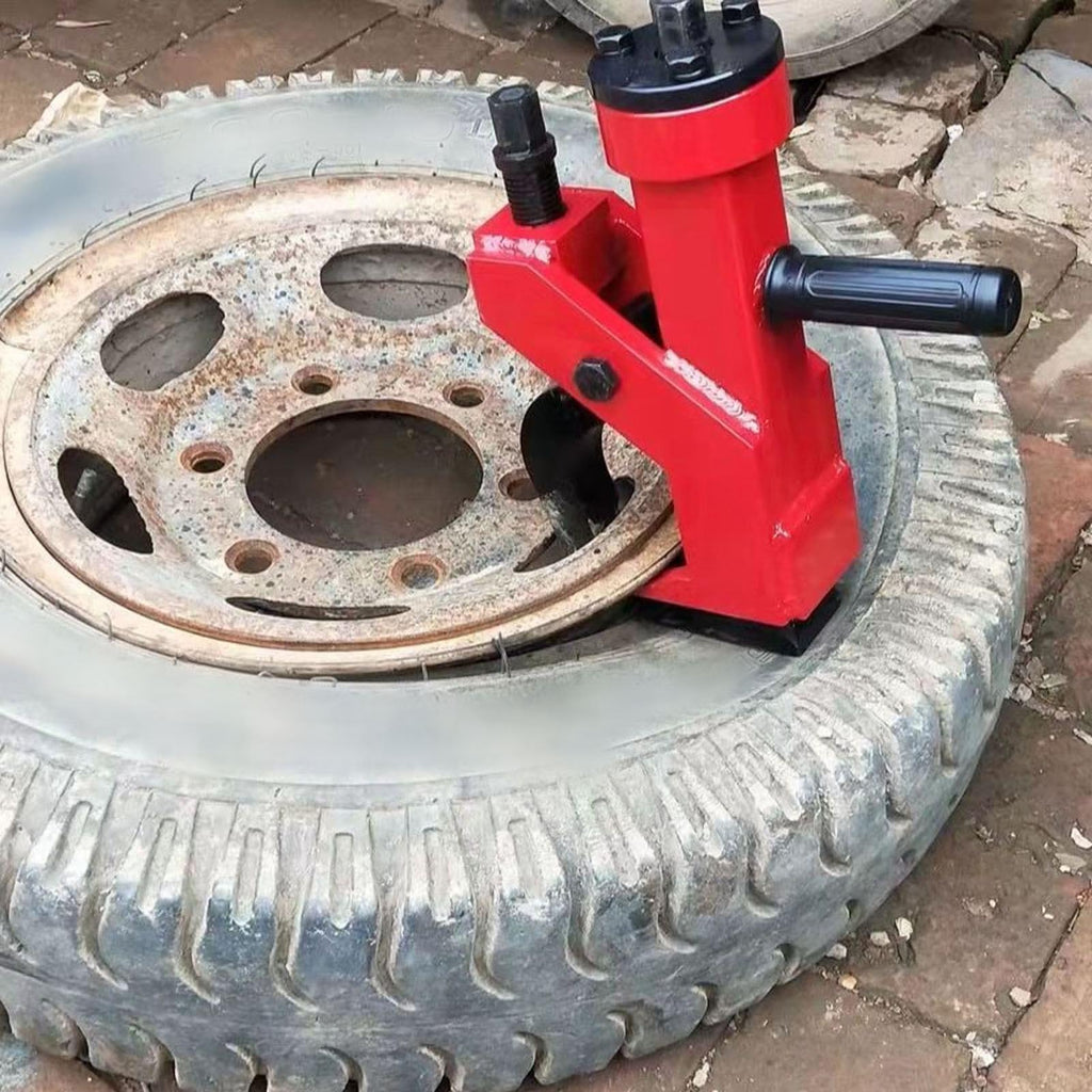 Srliya Manual Tire Bead Breaker, Effortless for Tires up to 42 Inches Lightweight Heavy Duty with Clamping Claw and Adjustable Screws, for Cars SUVs Trucks Tractors ATVs RVs