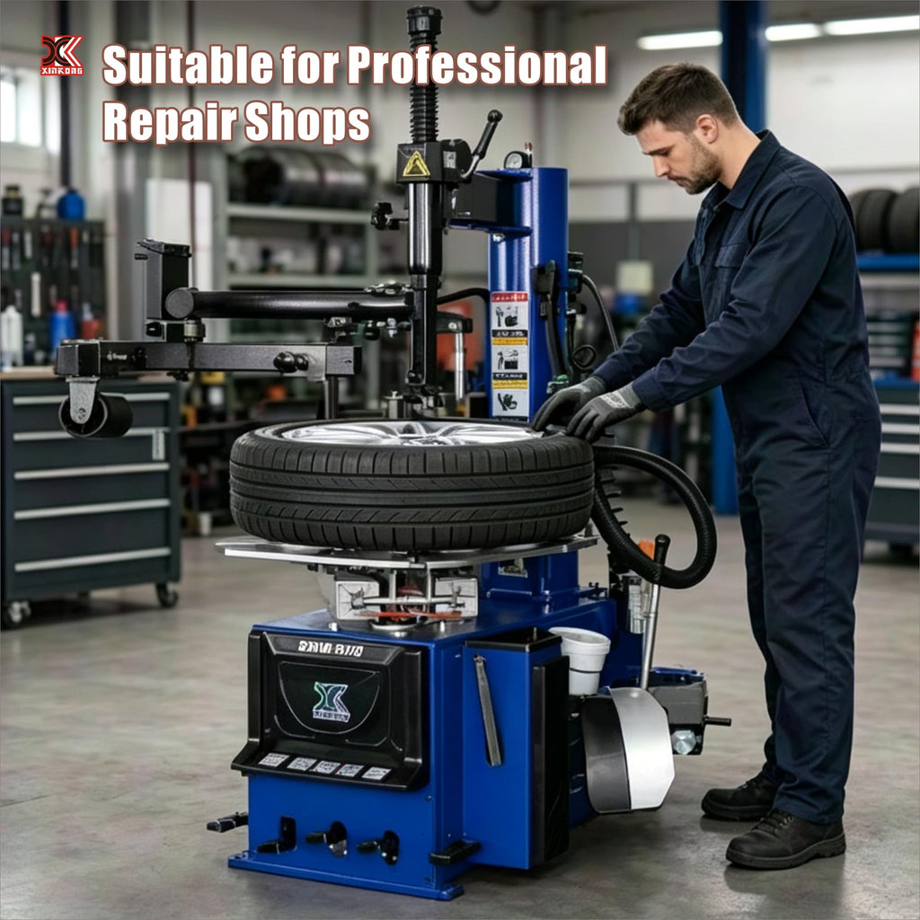 XK Tire Changer and Balancer Combo 37 in Wheel Machine, 110V,960-690