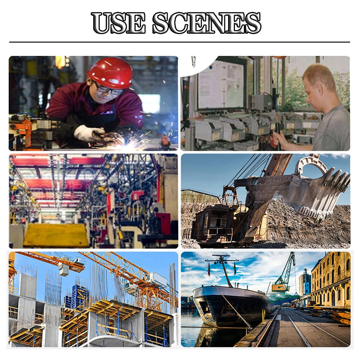 Practical Tools Adjustable Suspended Balancer Tool with Hook and Wire Rope for Assembly-Line and Hydraulic Equipment, Automatic Self-Locking Spring Tensioner